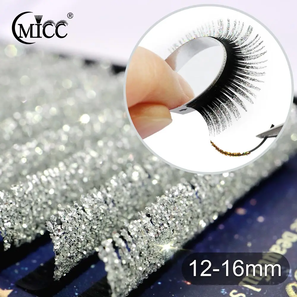 CMICC 手作り キラキラ グリッター スパイク 個別まつげエクステ クリスマス コスプレ パーティー用 個別まつげ 卸売