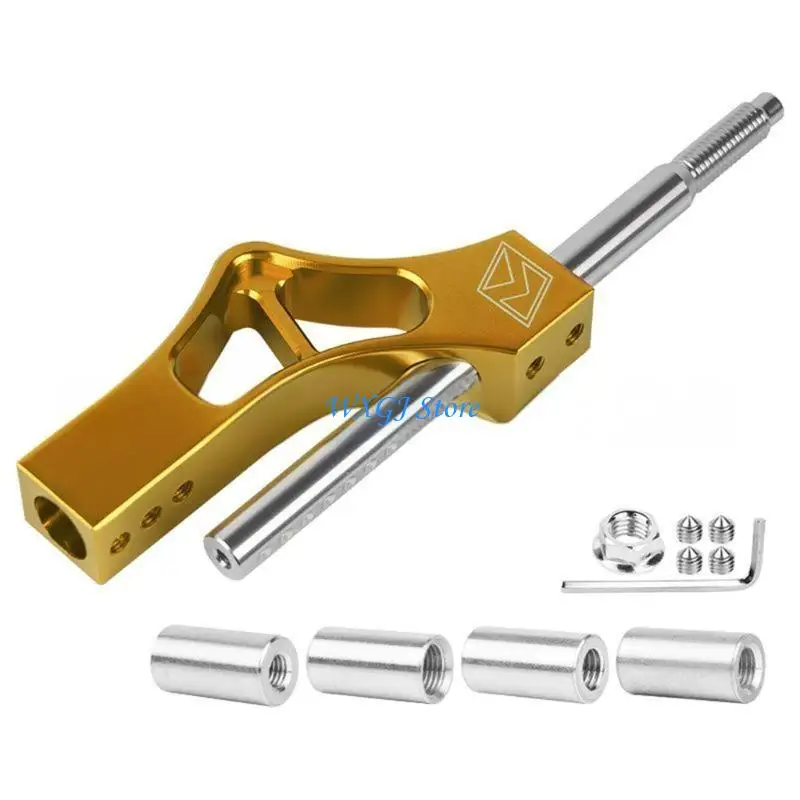 

37JE Ergonomic Extended Gear Shifters Adjustable Length Vehicle Shifts Rod Extension Aluminum Gear Shifts Extender for Car