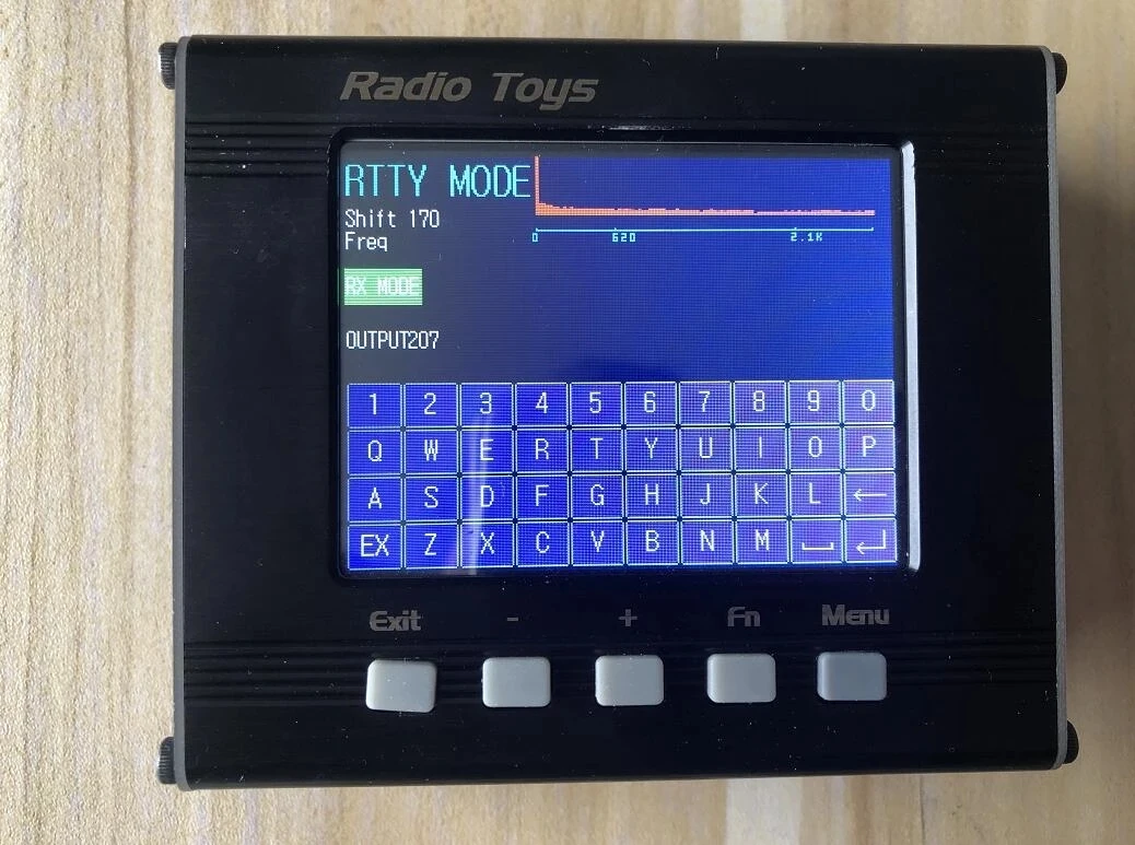 CW RTTY PSK DMR CW Trainer Morse Code Trainer CWKEYER Radio Toys With Decoding Function