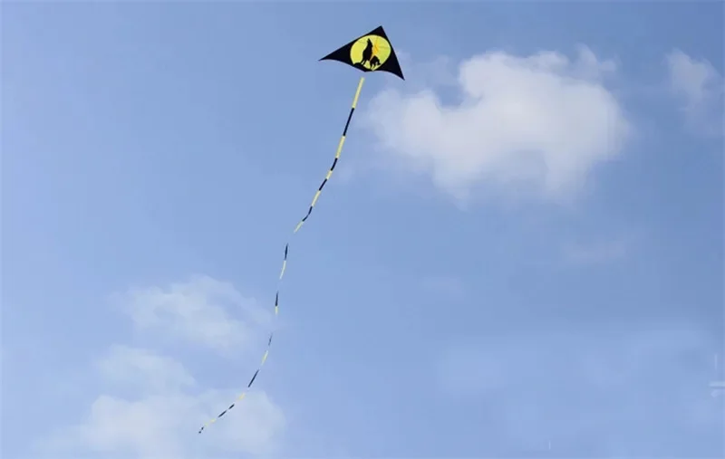 Frete grátis grande lobo pipa voando para crianças pipas de vento adultos pipas corda linha parapent cerf parapente parplan brinquedos ao ar livre