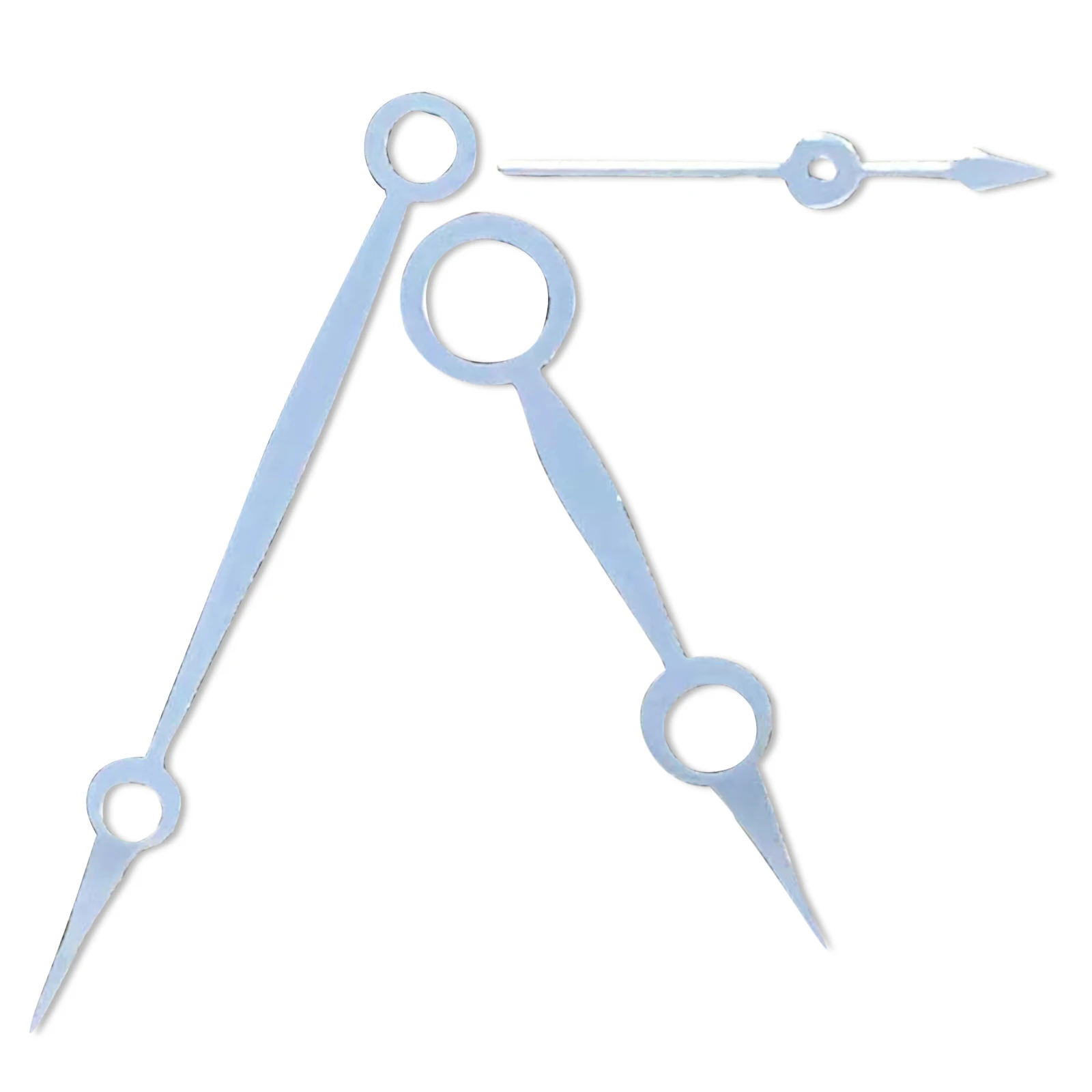 ساعة يد فضية لـ Eta 6497 6498 و st36 P176 سلسلة ساعة يد تعمل بالحركة إبر ساعة استبدال إصلاح الملحقات