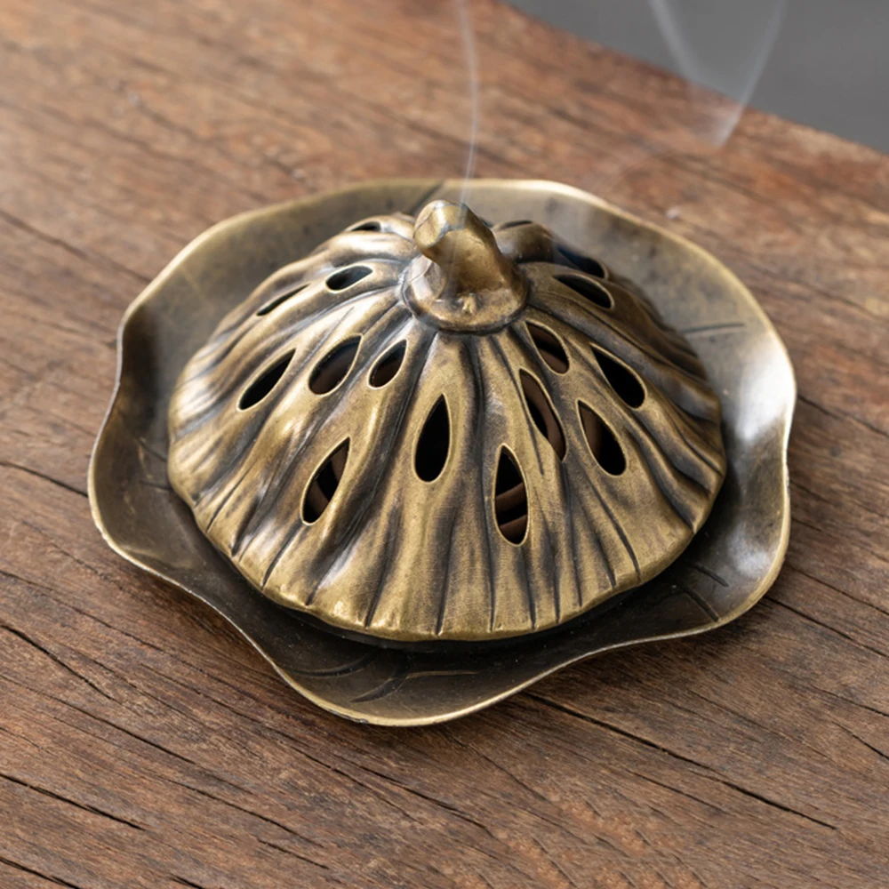 Home Fragrance Zen - New Creative Lotus Pods Aroma Burner,