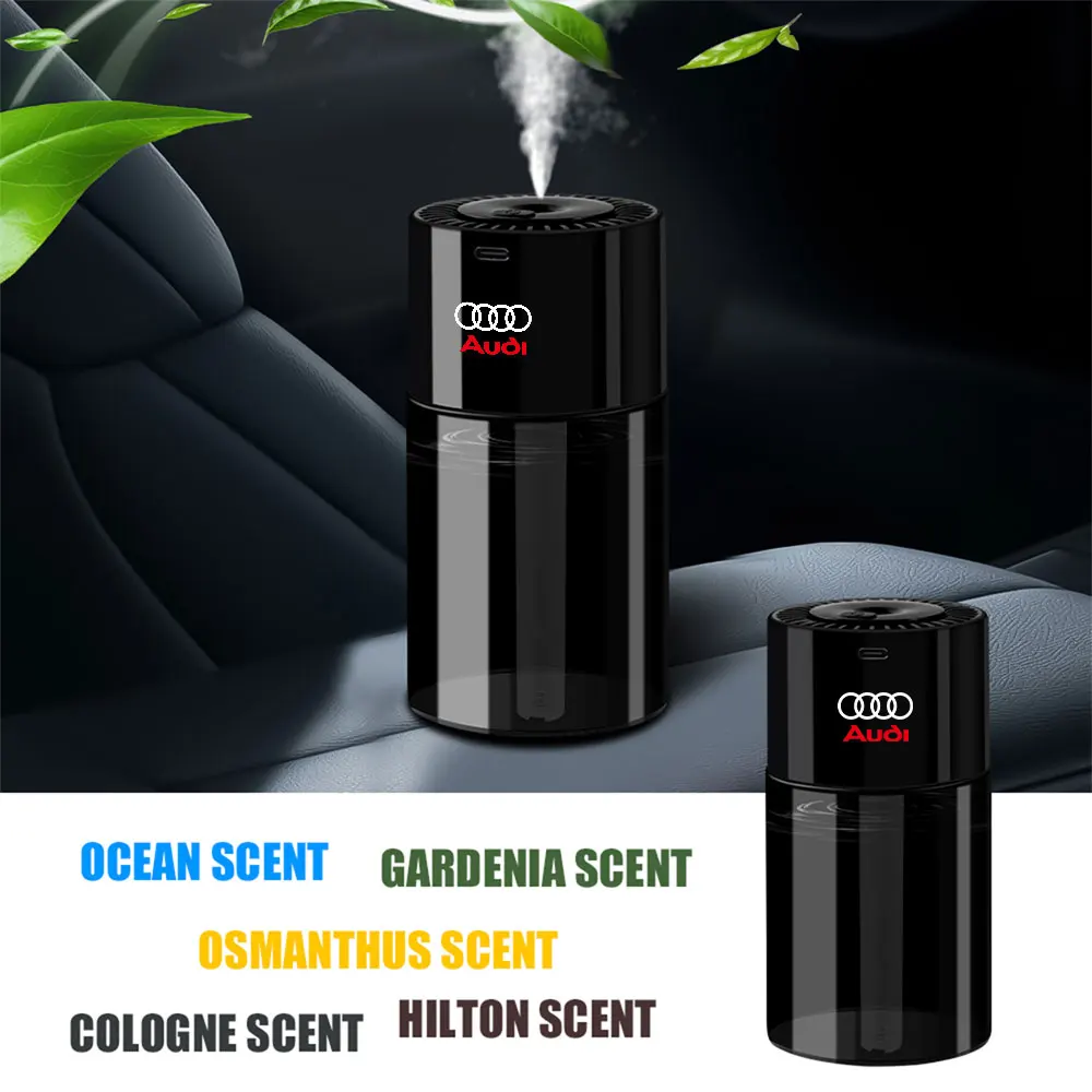 

For Audi Sline A2 A3 A4 A5 A6 A7 C5 C6 C7 TT Q3 Q5 Quattro Car Air Aromatherapy Diffuser Airs Fresheners Humidifier Accessories
