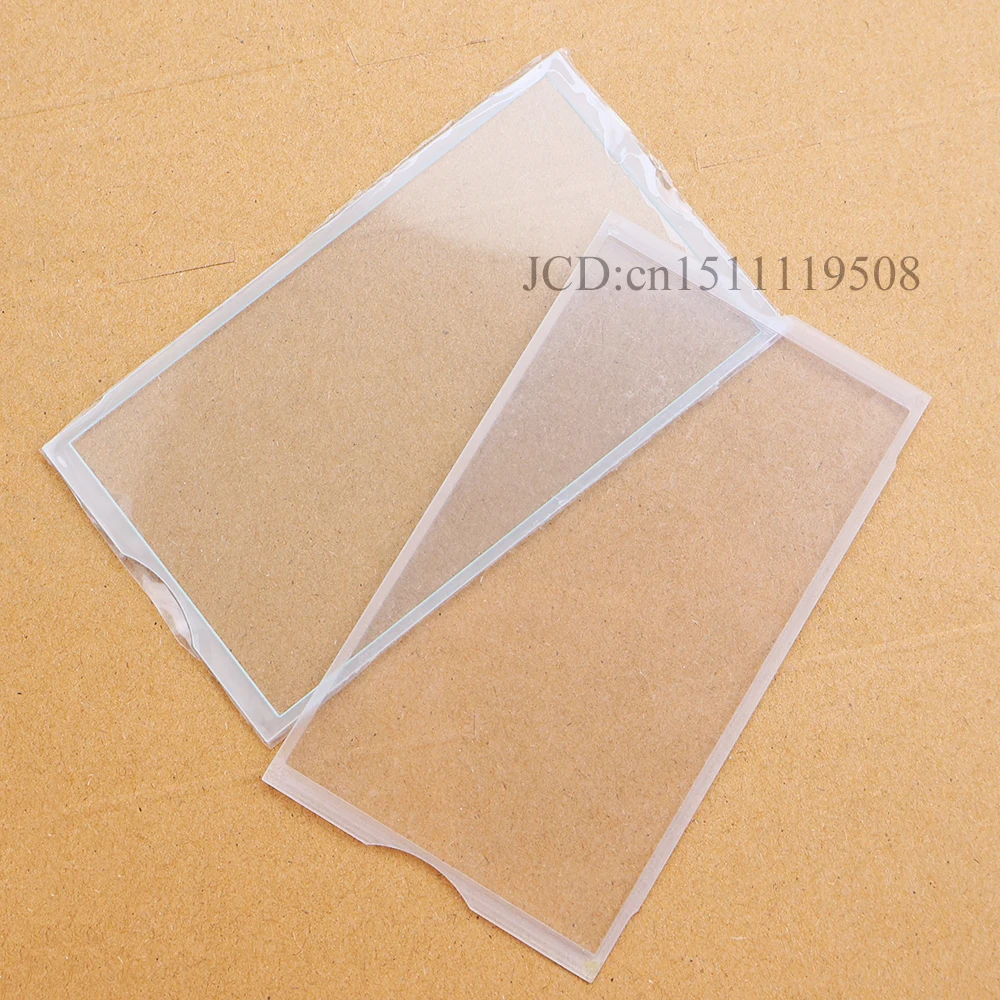 Пластиковое стекло, зеркало, экран, крышка объектива для PSP 2000 3000 PSP2000, игровая консоль, прозрачная панель, рамка, клей, спиртовая упаковка