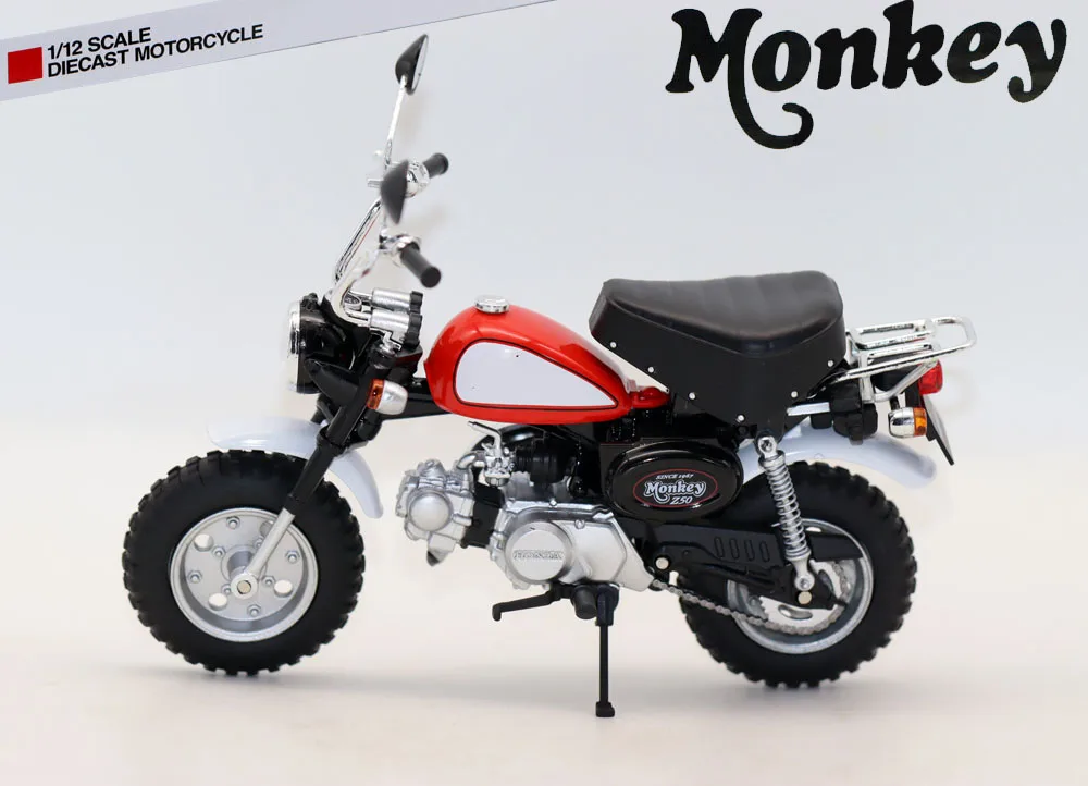 

NEW Motorbike 1/12 Scale 1967 Monkey Z50 Motorcycle Diecast Alloy Toys Model For Collection Gift