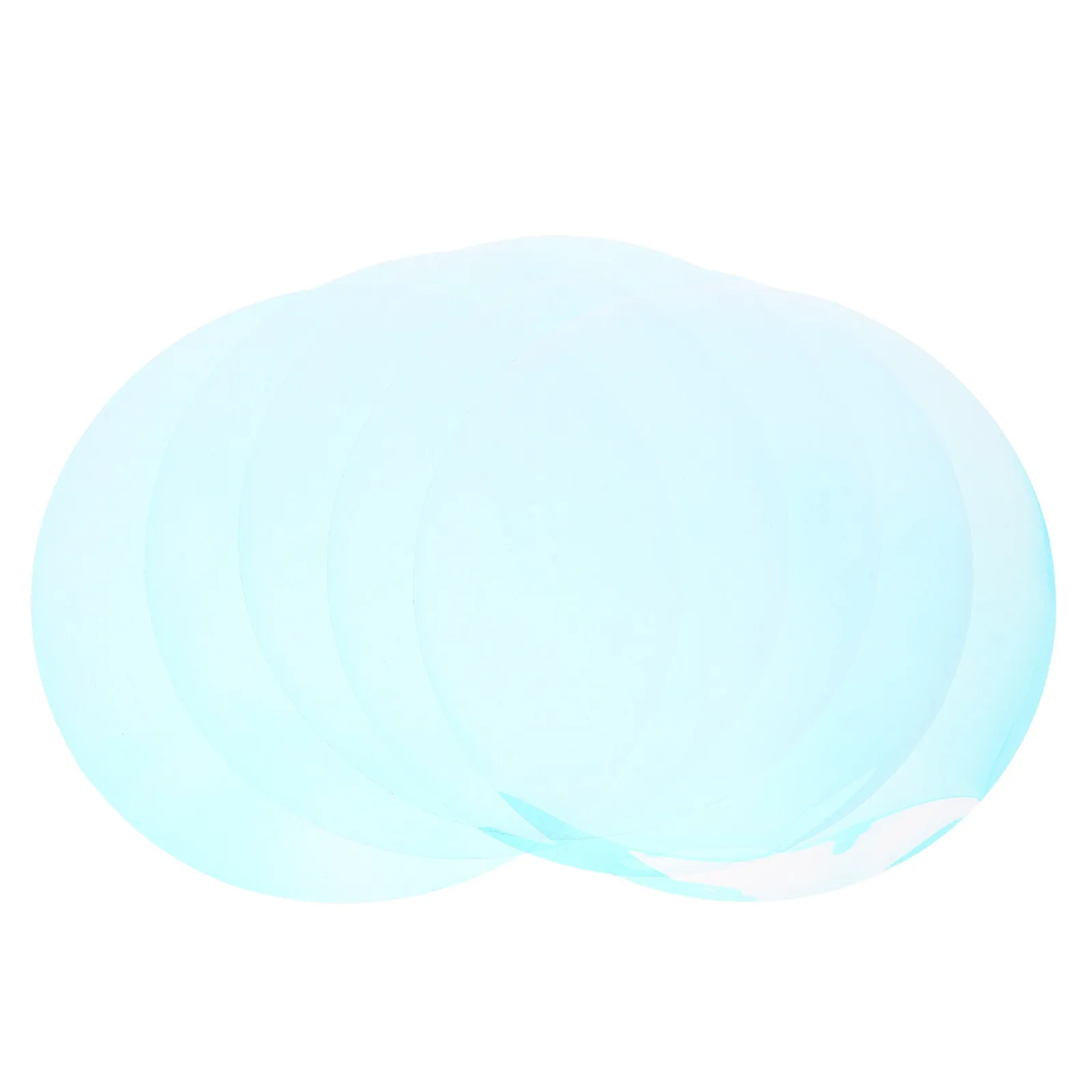 5Pcs Warm Light Film Colored Transparent Round Sheets 15Cm Adhesive Light Diffuser Filters for DIY Home Festival Lighting