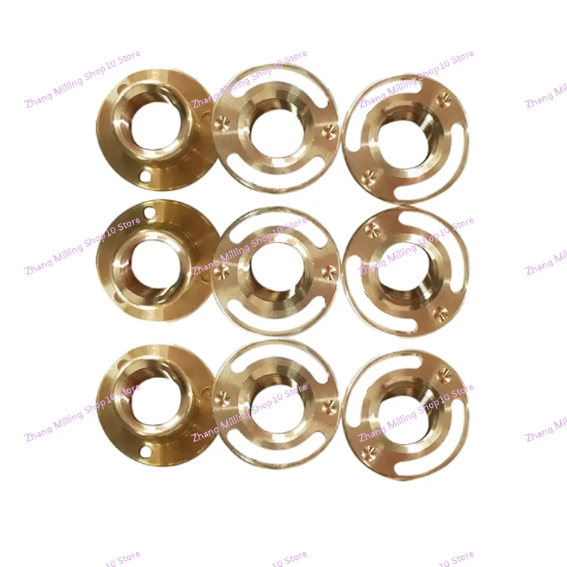 X /Y /Zaxis Screw Copper Sleeve Nut /bronze Nut 32*5/35*5mm Left/Right-hand Rotation Thread CNC Milling Machine for Bridgeport