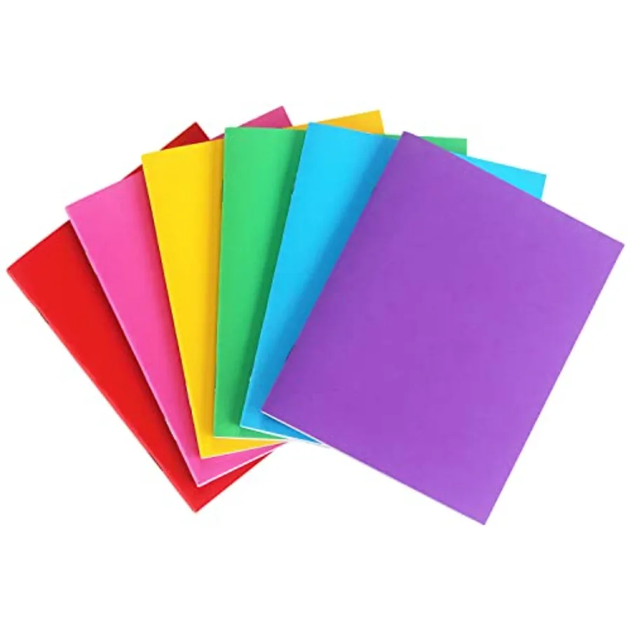 

6 Pack Colorful Blank Books for kids to Write, Drawing, Cute Sketchbook for Kid, 6 Colors 4.25 x 5.5 Inches