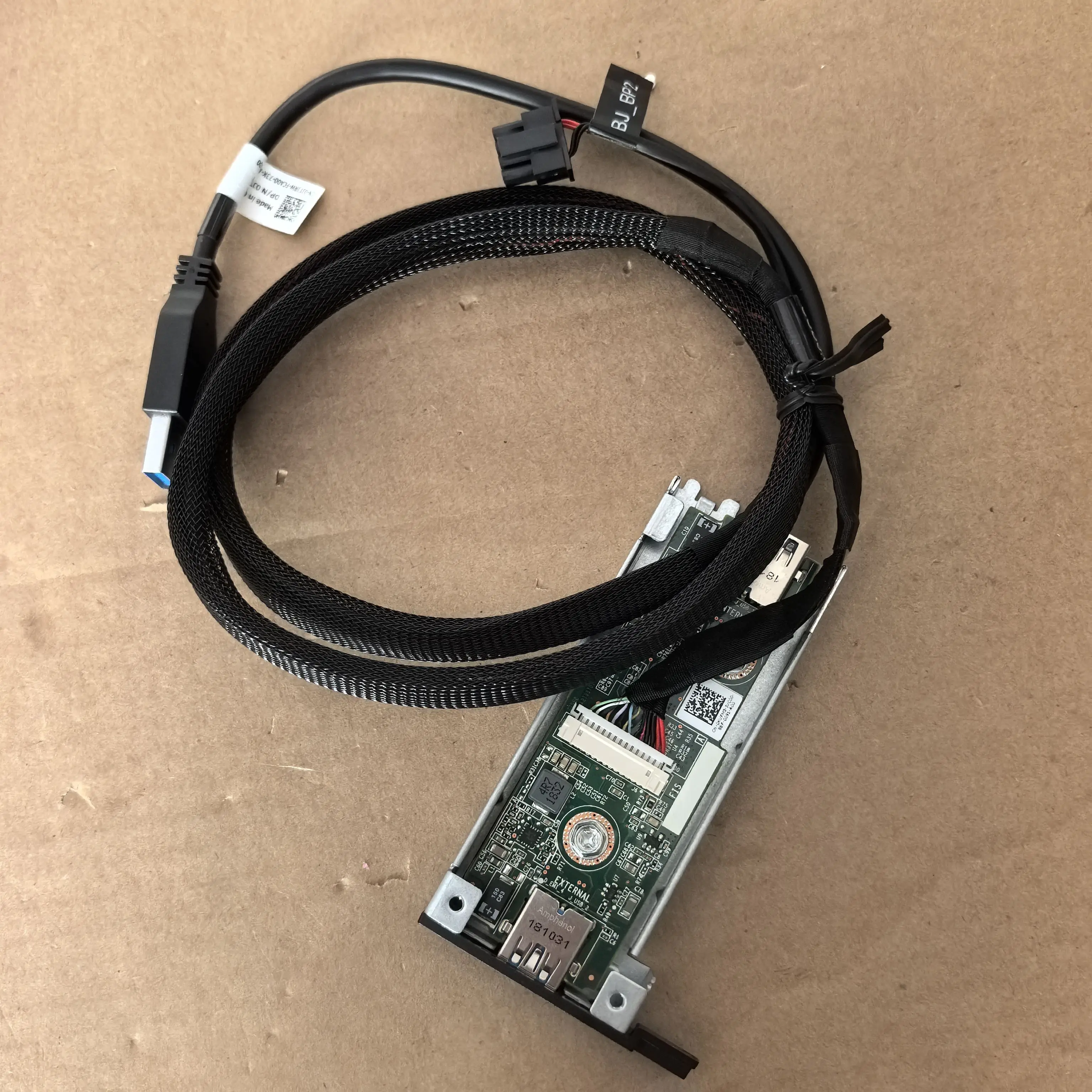 

For Dell R640 4x3.5 Front and Outside Two USB Gen3 Type A Modules KVFM3