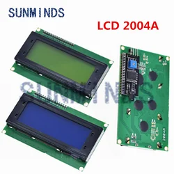 LCD2004+I2C LCD2004 20x4 2004A Blue Green Screen Character LCD IIC Serial Interface Adapter Module for Arduino