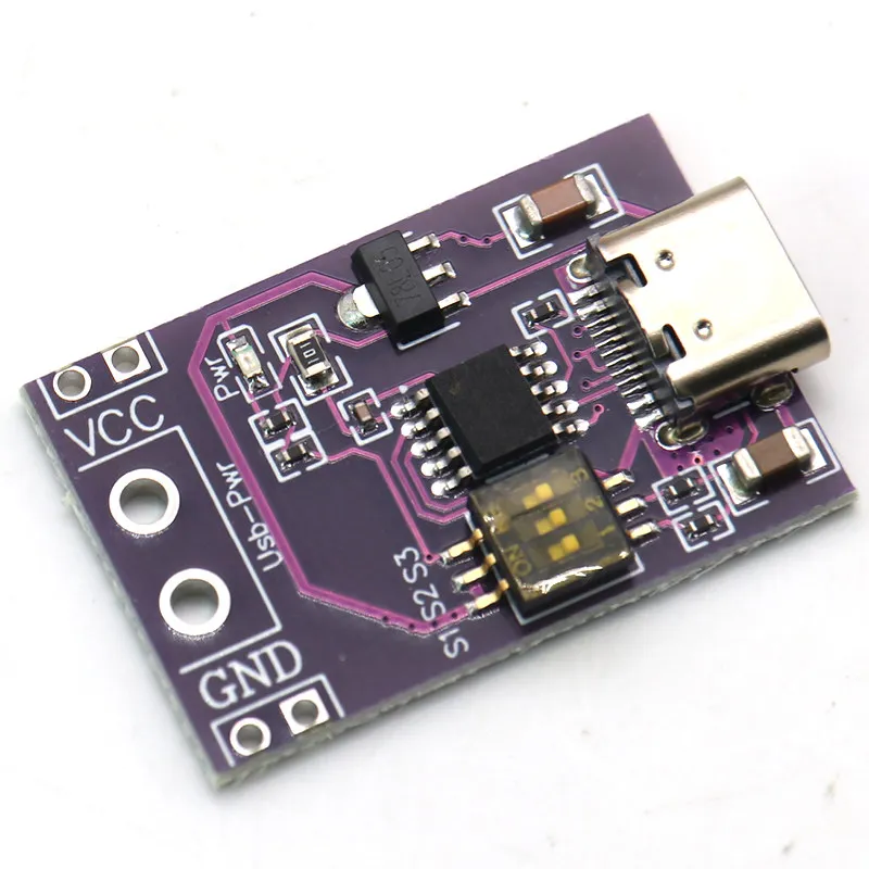 PD/QC/AFC fast charge decoy trigger, support 5V 9V 12V 15V 20V fixed voltage output