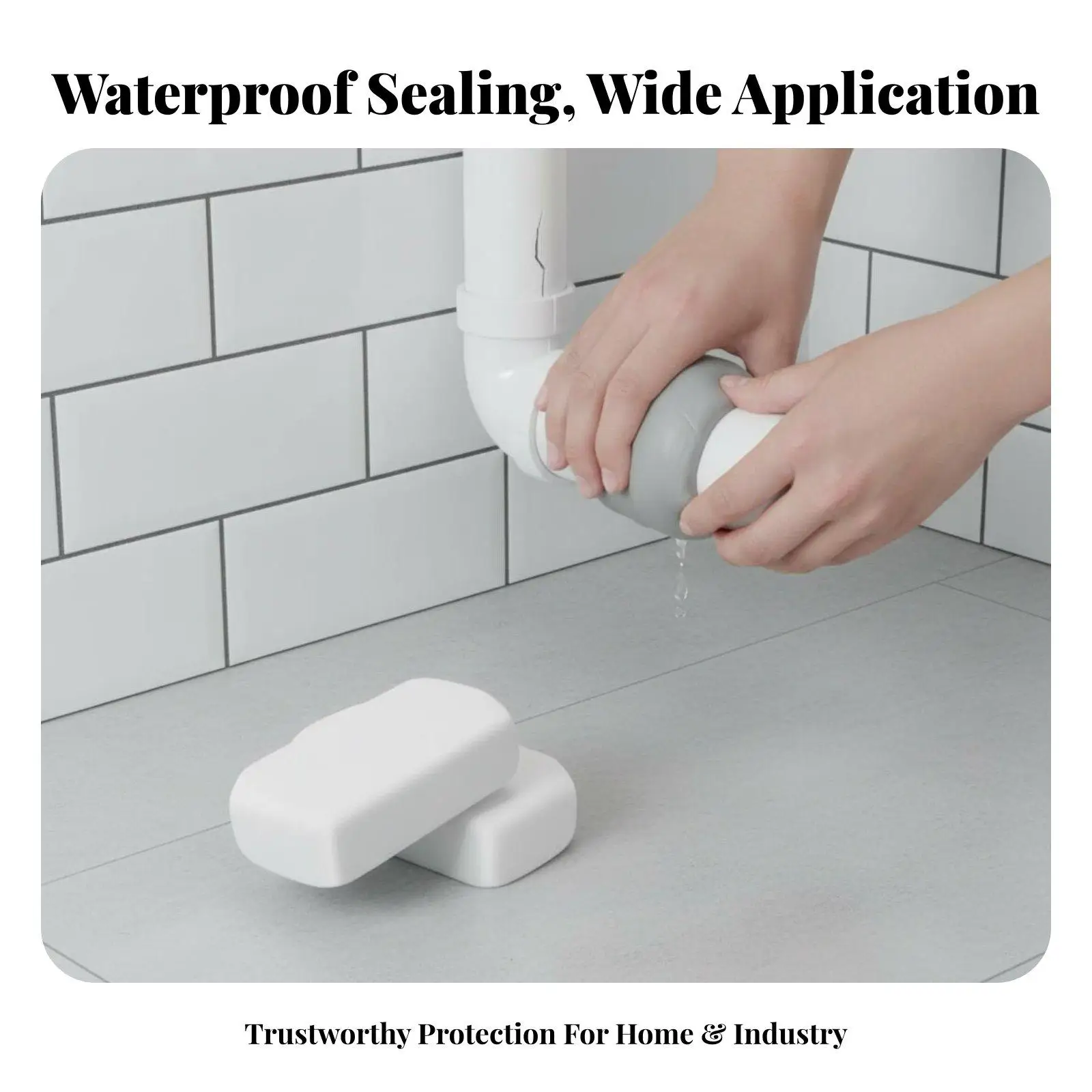 Ceramic Repair Putty Quick Set AB Epoxy Glue Waterproof Crack Sealant Metal Filler Epoxy for Tanks Tiles Wallboard Repairs