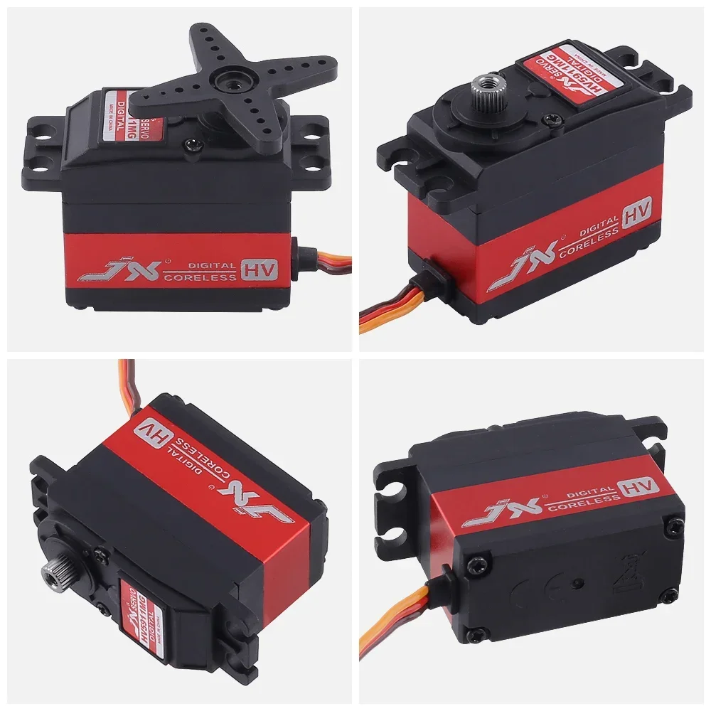 PDI-HV5911MG 11KG 7.4V HV Coreless Digital Servo Metal Gear Low Profile Motor 0.08sec for RC Drift Car Drone Robot DIY Project