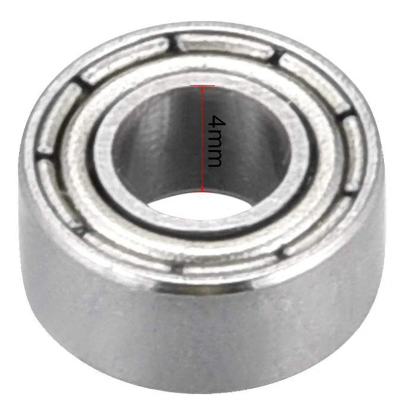 684Zz Miniature Bearing High Carbon Steel Bearing Double Shield Miniature Bearing (Pack Of 20)