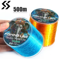 Sougayilang 100m 500m Nylon Fishing Line Max Drag 7-38LB Super Stronger Fishing Line Japan Monofilament Coating Carp Line Pesca