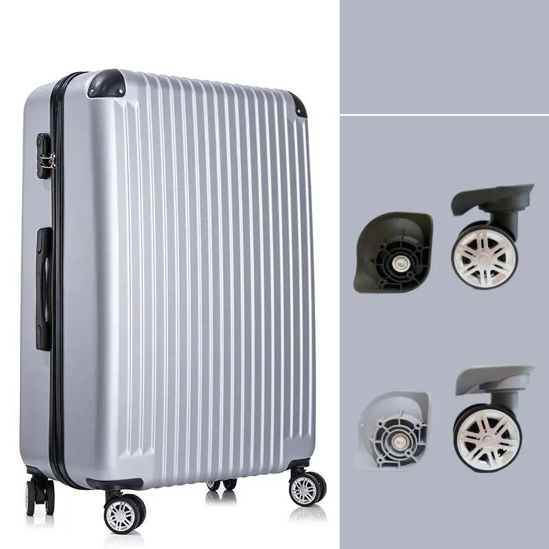 

Luggage Wheels Wheels Mute Wheels Universal Replacement Luggage Wheels For Suitcases Repair Mute DIY Suitcase Replacement Parts