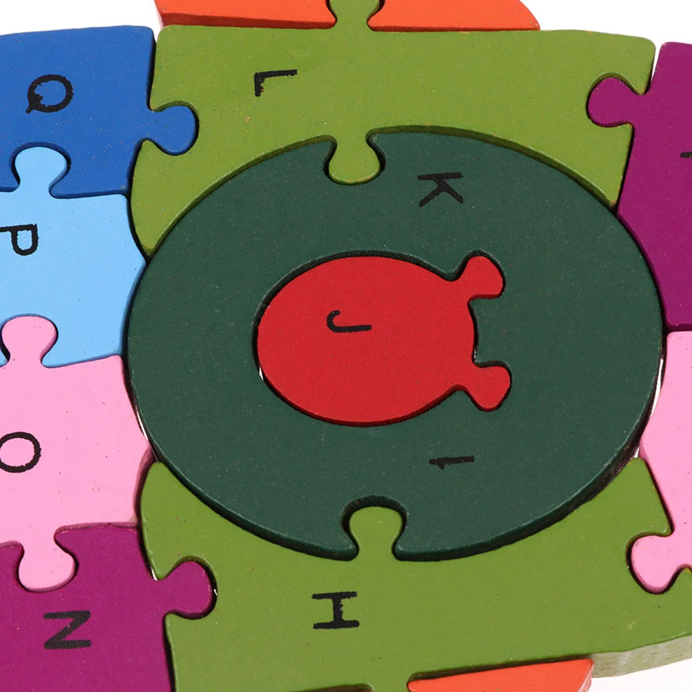 Wooden Rocket Colorful 3D Educational Brain Games Improve Kids Hand Eye Coordination Wooden Blocks