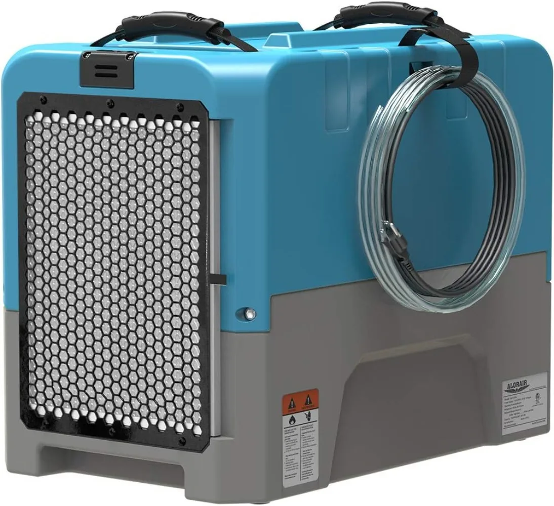 ALORAIR Commercial Dehumidifier with Pump, Up To 180 PPD (Saturation), 85 PPD At AHAM , LGR Industrial Dehumidifier