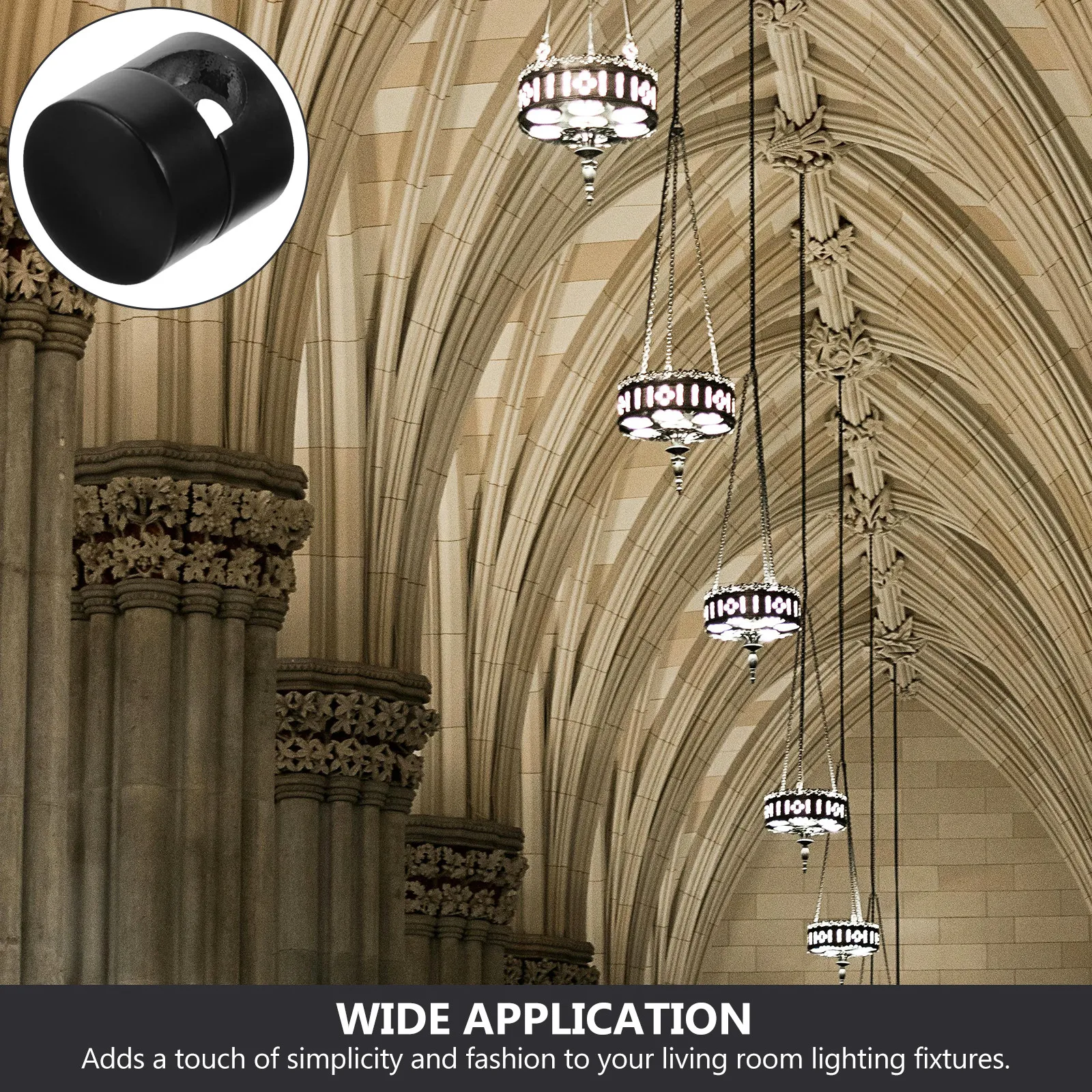 

Комплект из 4 латунных кабельных вводов для подвесных светильников, ламп и люстр, с защитой от перегибов, зажимы для крепления