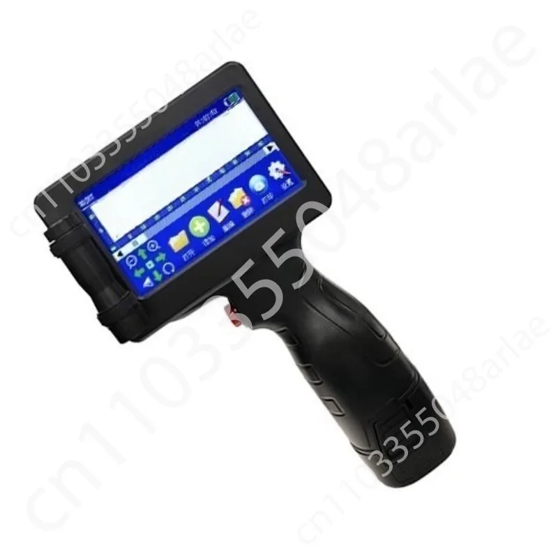 Handheld small inkjet printer, quick-drying intelligent fully automatic online handheld printer English