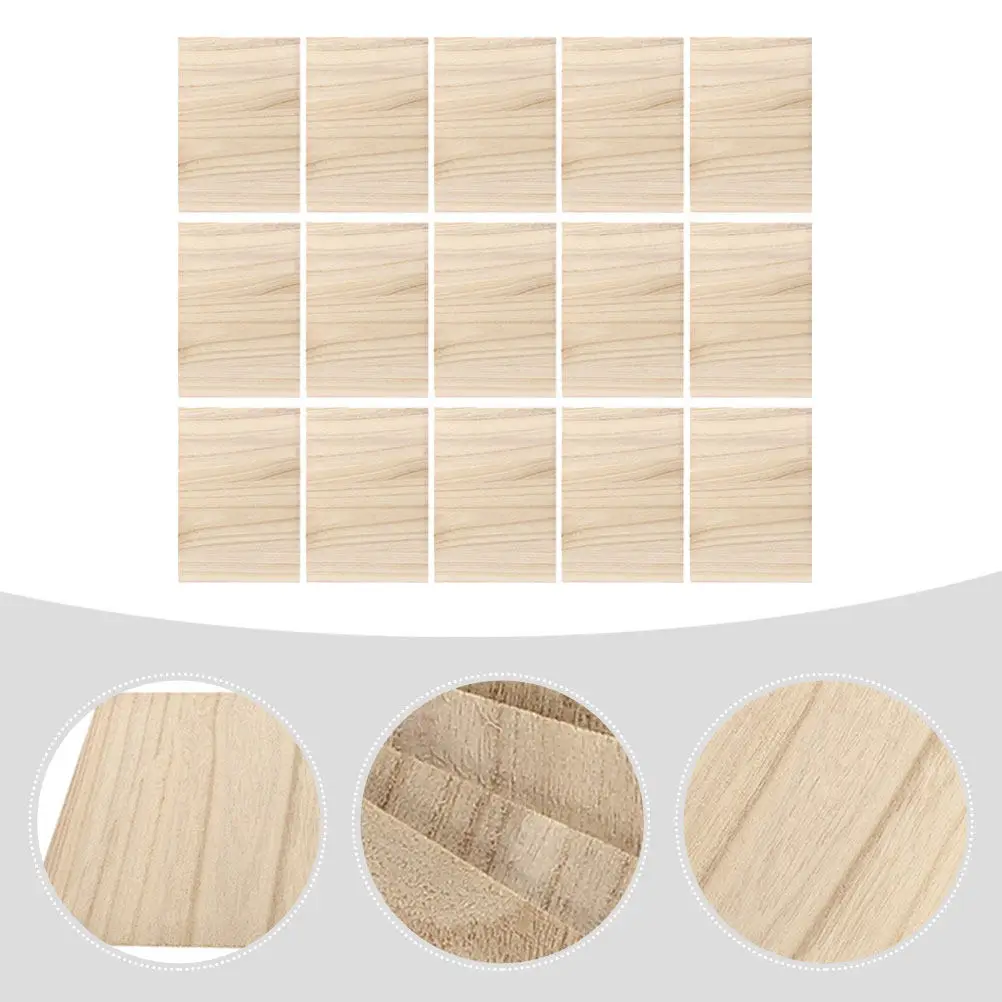 15pcs Wooden Breaking Board For Taekwondo Karate Practice Training Punching Foam Sport Equipment Performing Portable