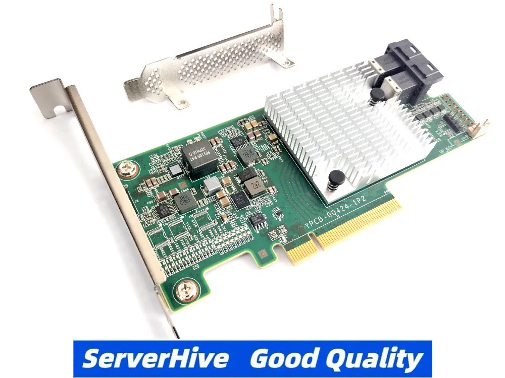 LSI Inspur 9300-8i SATA / SAS HBA Controller IT-Mode 12Gb PCIe x8 unRaid TrueNAS