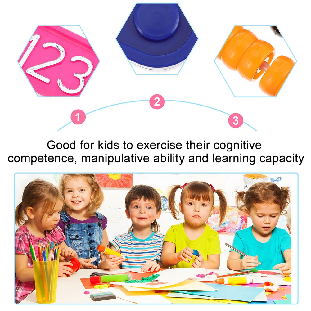 1pc 플라스틱 주판 장난감 어린이 교육 장난감 수학 학습 장난감 어린이 유치원 아기 구슬 계산 두뇌 개발