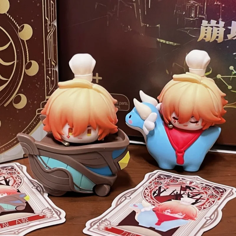 Mihoyo Honkai Star Rail Amphoreus' Saga Of Heroes Super Stacking Blind Box Series Anime Figure Doll Collectible Model Fans Gift