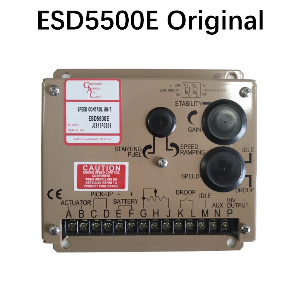 

Original ESD5500E Diesel Engine Generator Electronic Governor Control Board Genuine Speed Controller GAC Series