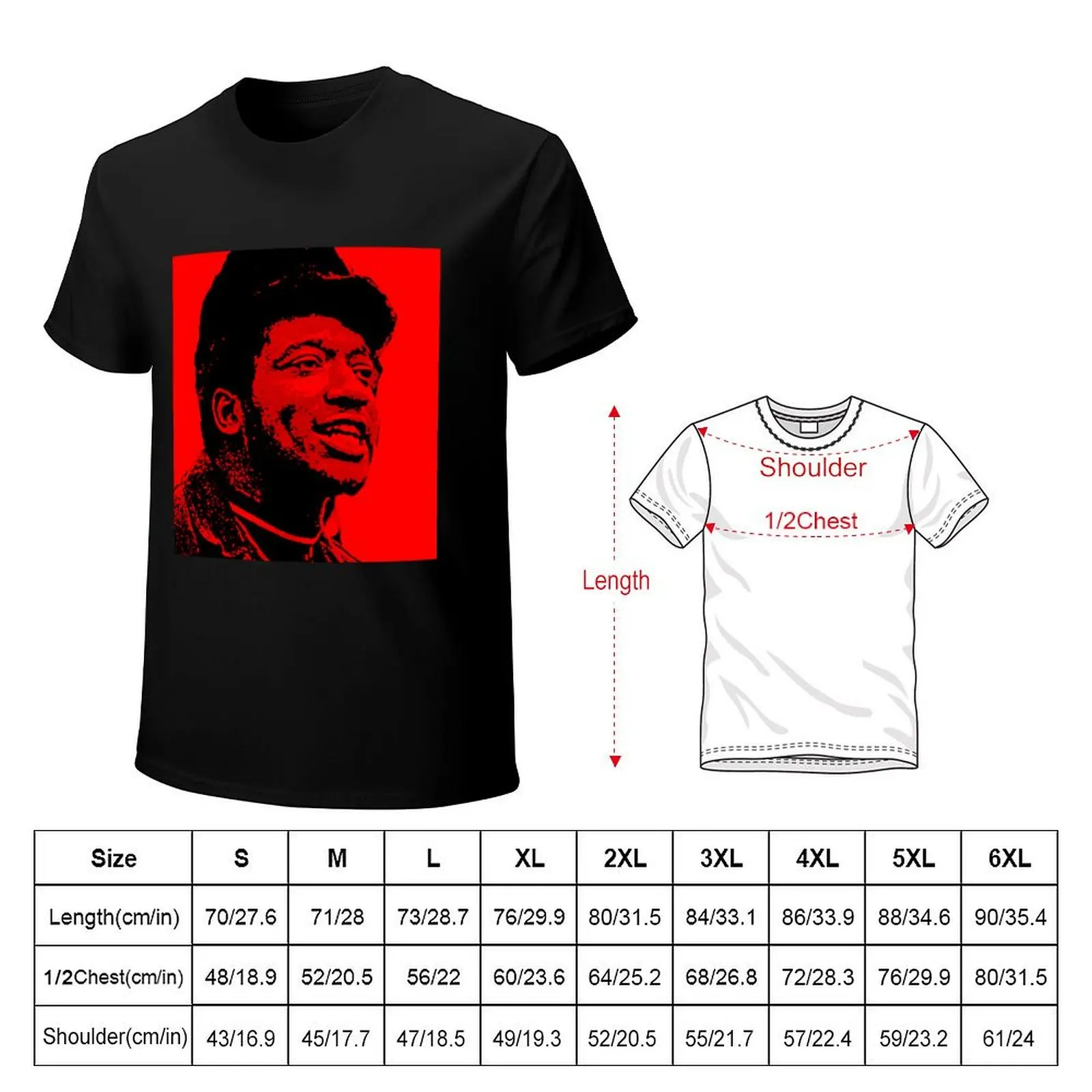 Fred Hampton Sr (Rally) 2 T-Shirt Big and Tall Basic Tee Shirt