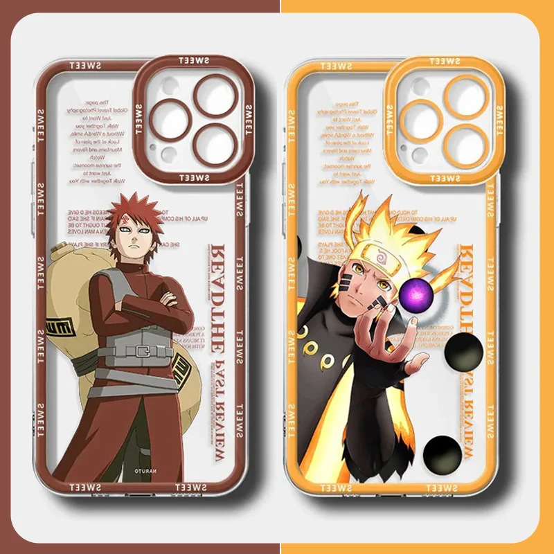 Hot Anime Cool-N-Narutos Phone Case For Samsung S26 S25 S24 S23 S22 S21 S20 FE Note20 Note10 Plus Ultra Lite Edge 5G Clear Cover