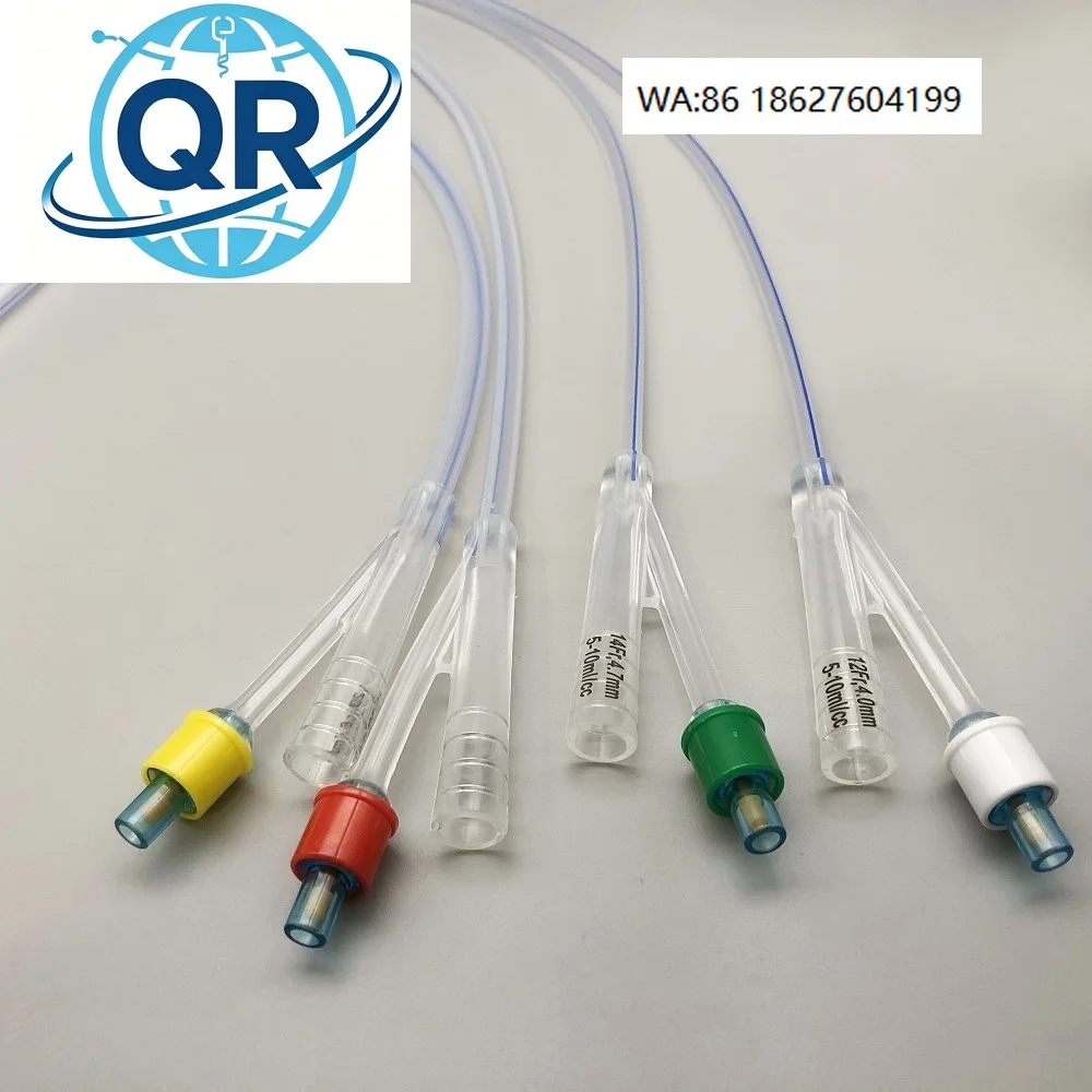 CE ISO Certified Sterile Individual Package Disposable Medical 2 Way Silicone Urine Foley Catheters For Urology Care