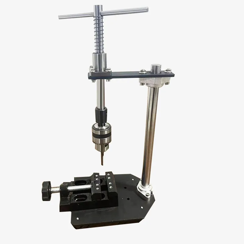 New Manual Vertical Tapping Machine,Tooth Tapping Table, Extended Ratchet, Rocking Arm, Small Handheld Adjustable Tap Wrench