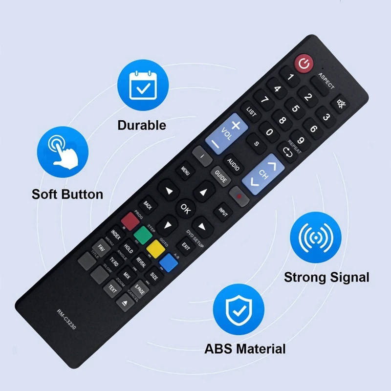 テレビ用リモコン,samsung lt-32c360, lt-32c365, lt-39c460, lt-39c640, rm-c3230, rmc3230用リモコン