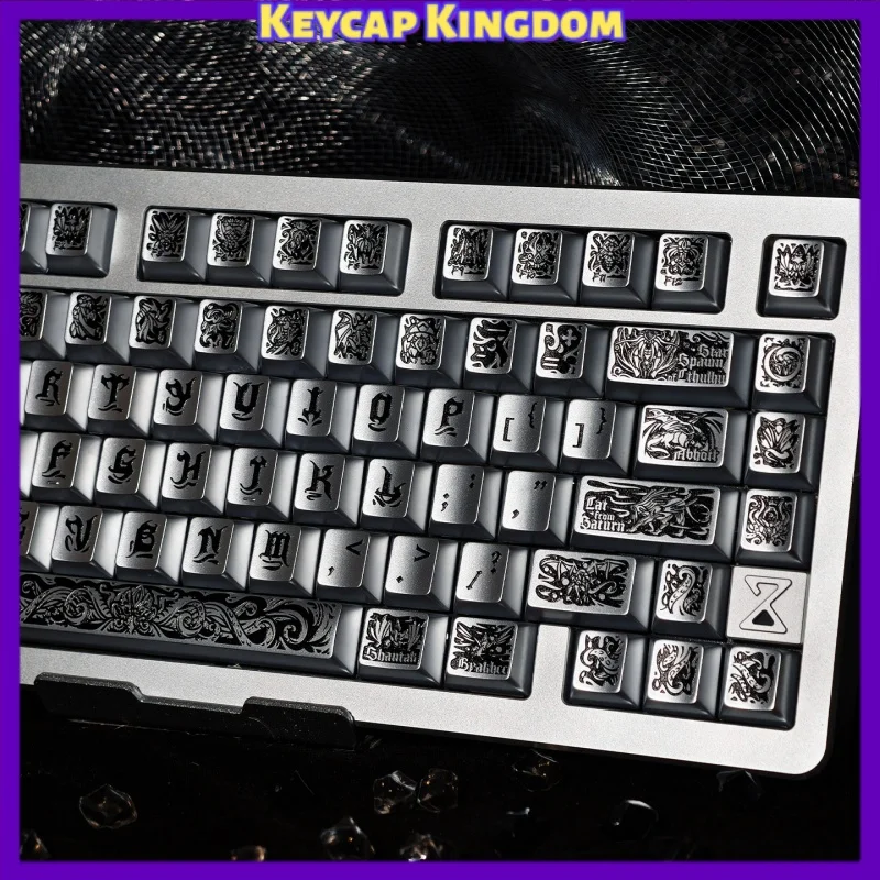 Ancient God Cthulhu Theme Keycap Mechanical Keyboard PBT Material Original High PC Game Keyboard Collection Gift Custom Keycap