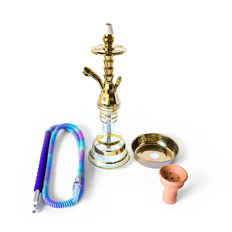 Single tube hookah portable