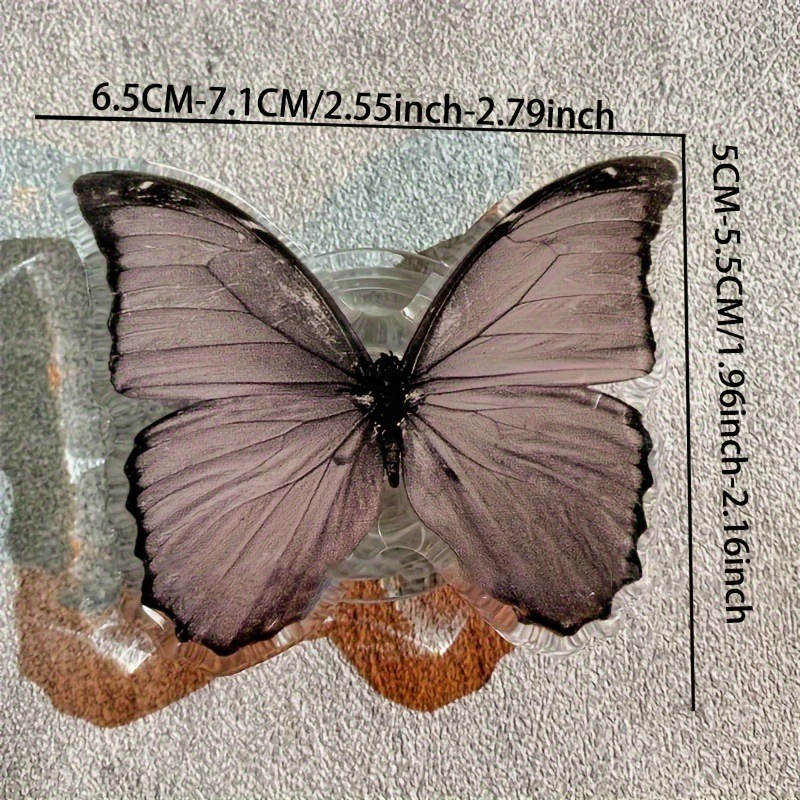 Акриловая подставка для телефона-бабочки, гнездо, держатель, ручка, модные аксессуары для мобильных телефонов, подходит для Apple, Huawei, Xiaomi, Samsung, чехол