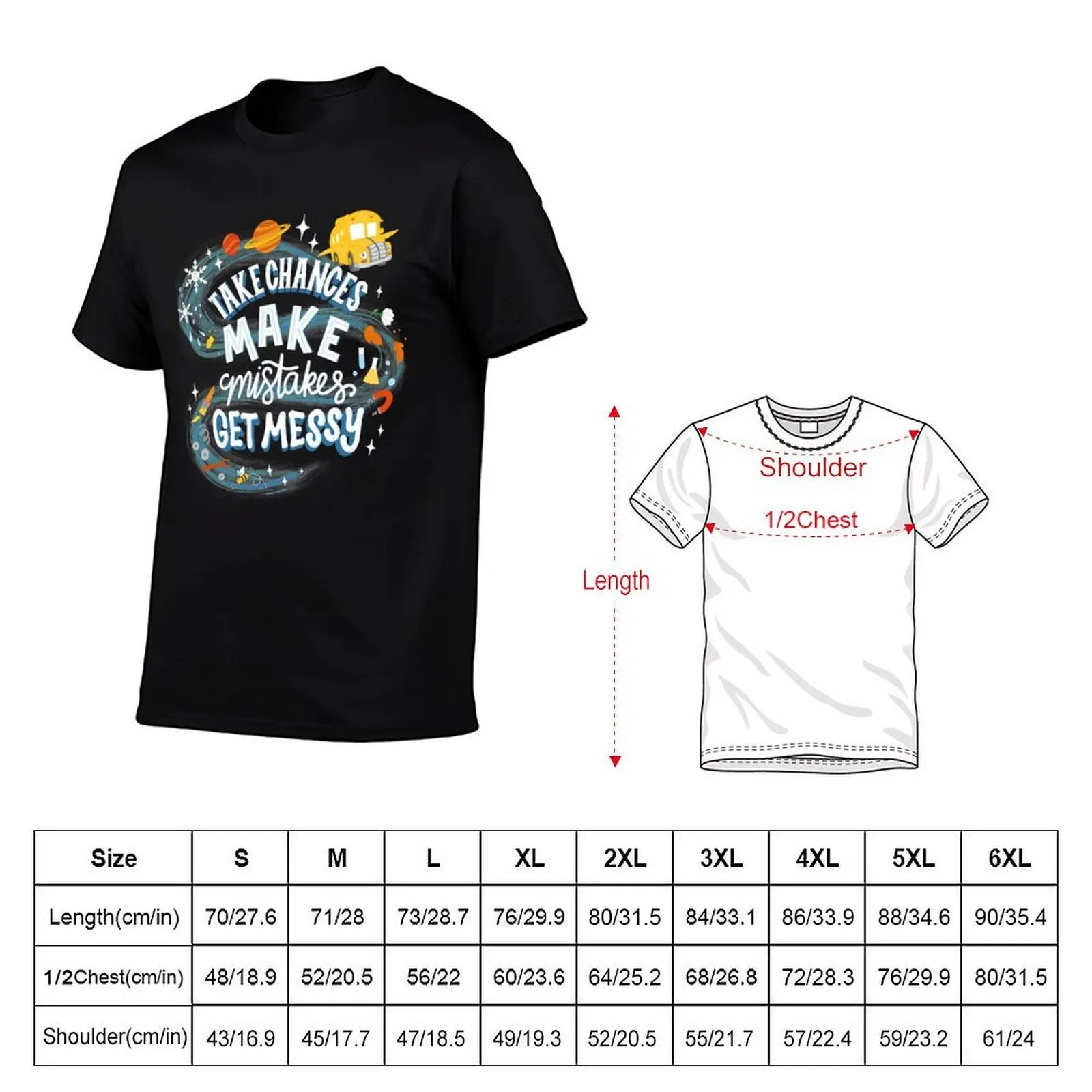 Magic Schoolbus Frizzle Quote T-Shirt t shirts for man graphic vintage t shirt man cotton man t shirt designer T-shirt