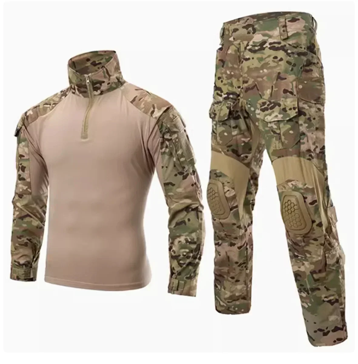 Tactical combat training suit, breathable and wear-resistant special combat suit protective equipment