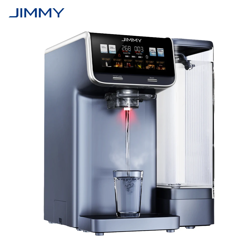 JIMMY Matrix M9 Pro 2200W 7-traps RO-filtratie, 3 seconden instant verwarming, 7 temperatuurinstellingen, UV-C, TDS-monitor, remineralisatie, zero-installatie, 3:1 puur-water-naar-afvalwaterverhouding