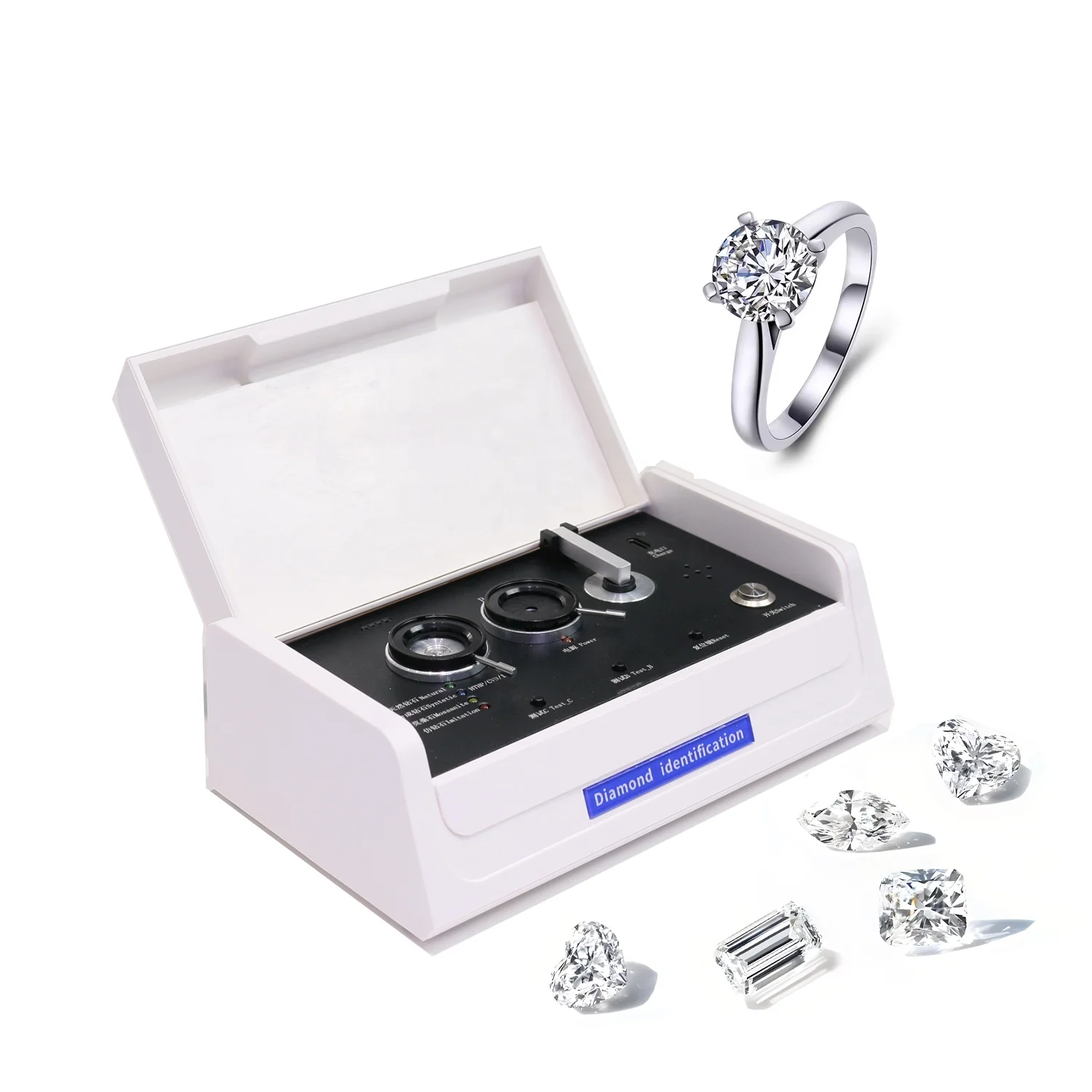 New Arrivals Diamond Tester Selector Portable Diamonds Checking Machine Gemstone Identification Tools Gems Tester Equipment