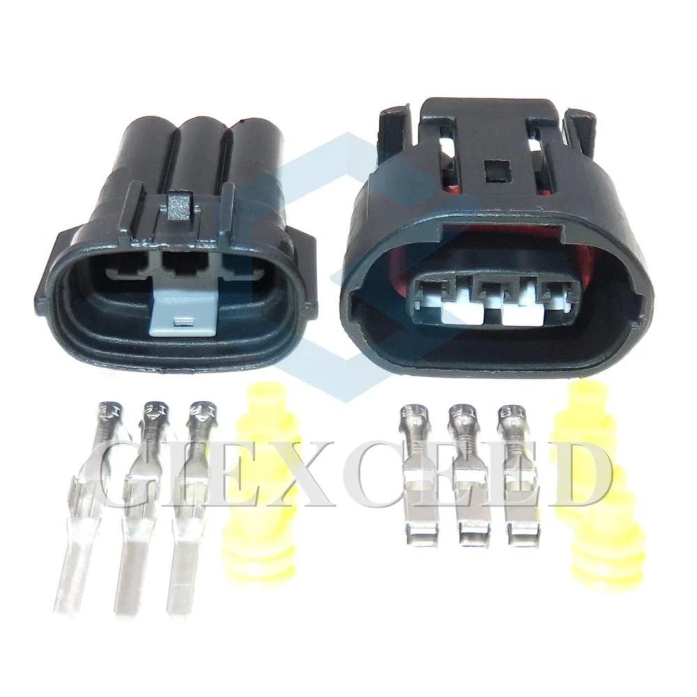 

2 Sets 3 Pin 2.2 Series AC Assembly 90980-11348 90980-11349 6188-0282 6189-0443 Socket Car Generator Regulator Wire Connector