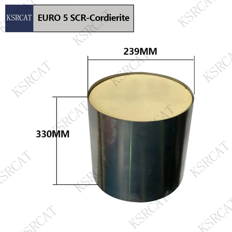 EURO 5 239*330mm Emission Diesel Engine SCR Exhaust Purifier Diesel Particulate Filter Diesel Catalytic Converter