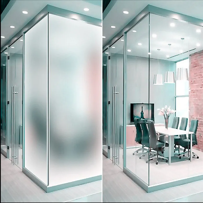 Laminated Tempered Electronic Color Self-Adhesive Dimming Switchable Smart Pdlc Film Smart Glass