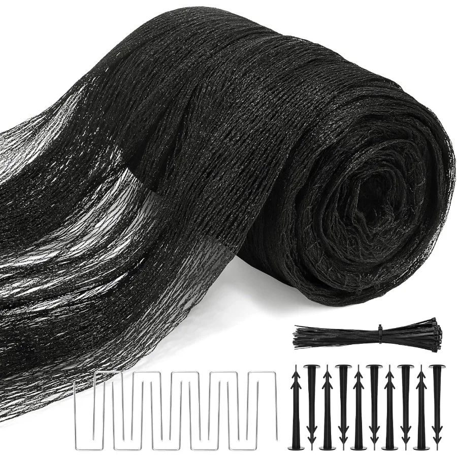 

Комплект сеток для пруда 15 x 20 футов, чехлы для уличного пруда с плавающей защитой от птиц, кошек и трав, 30 г, сетка De