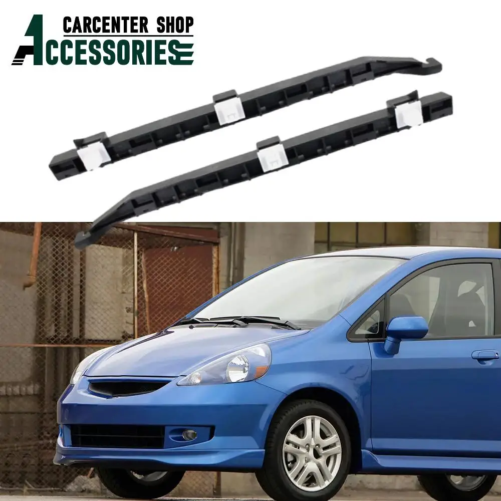 

1 Pair Left & Right Front Bumper Bracket Retainer Support For Honda Fit 2007 2008 71598-SAA-013 71593-SAA-013