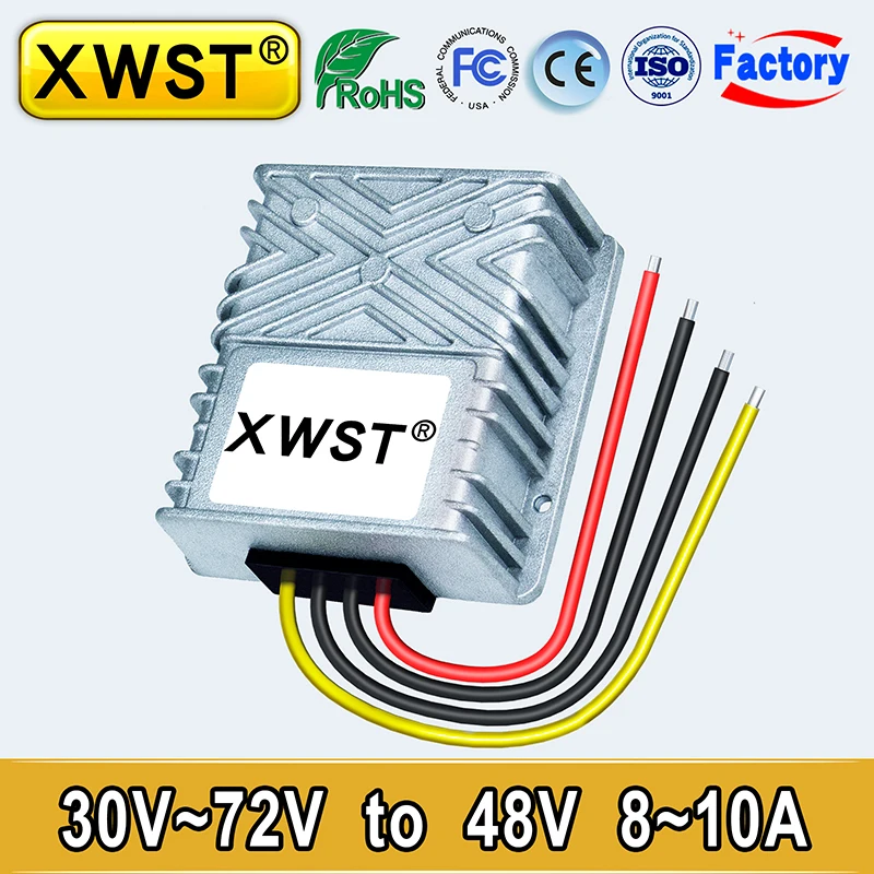 

XWST Power Supply 30~72V to 48V DC DC Boost Buck Converter 36V48V60V to 48V Voltage Regulator Transformer Module for Audio CE
