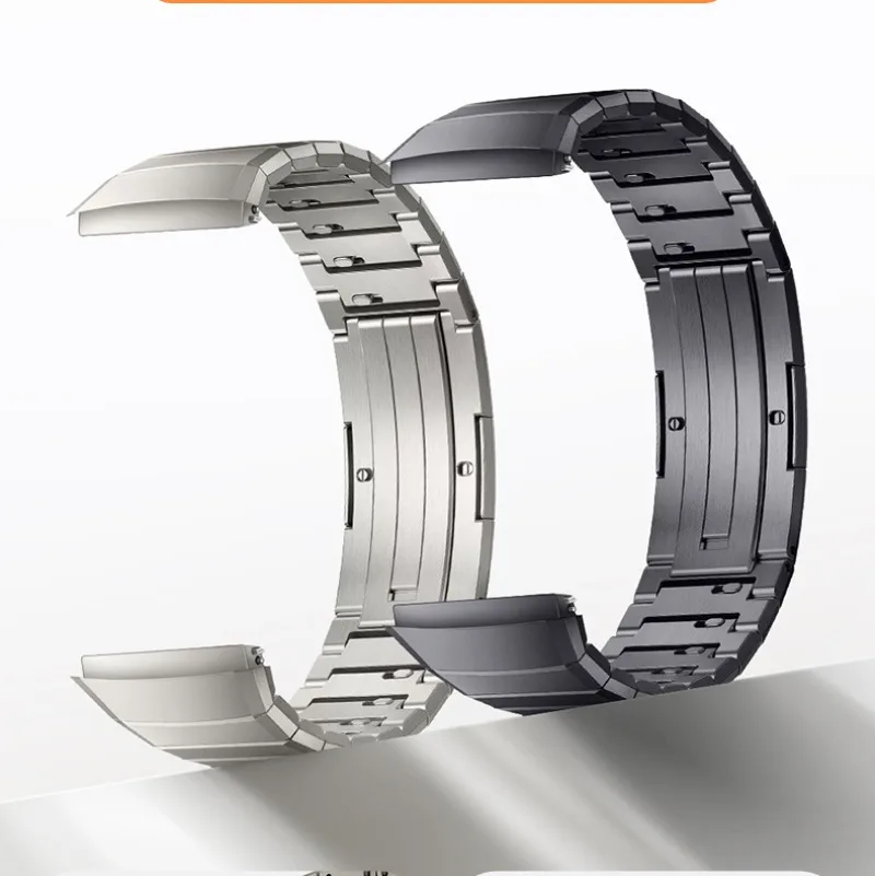 

Роскошный титановый ремешок без зазоров для Huawei Watch GT 6 Pro, металлический браслет для Huawei Watch GT6 Pro, специализированный быстросъемный ремешок