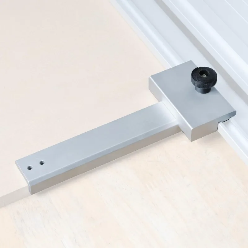 Track Saw Rail Square, 90 ° Right Angle Rail Protractor, -60 ° to 60 Adjustable Square