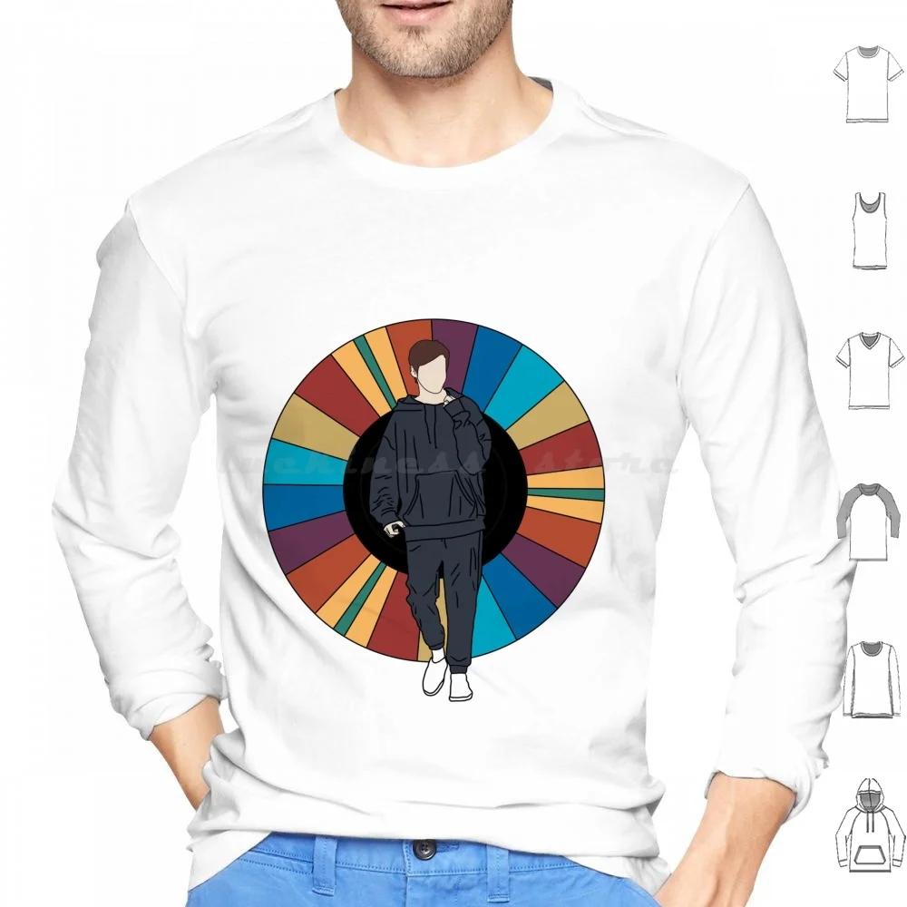 Hoodie Cotton Long …